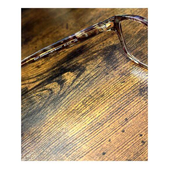 Coach HC6065 5287 Confetti Light Brown Frames Glasses Eyewear - Picture 5 of 6